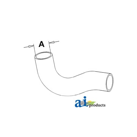 A & I Products Radiator Hose, Top 11.1" x6.8" x3" A-772165M3